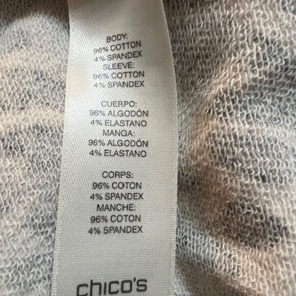 sold Chico's Zenergy Leopard zip up jacket - Active Wear - Picture 9 of 10